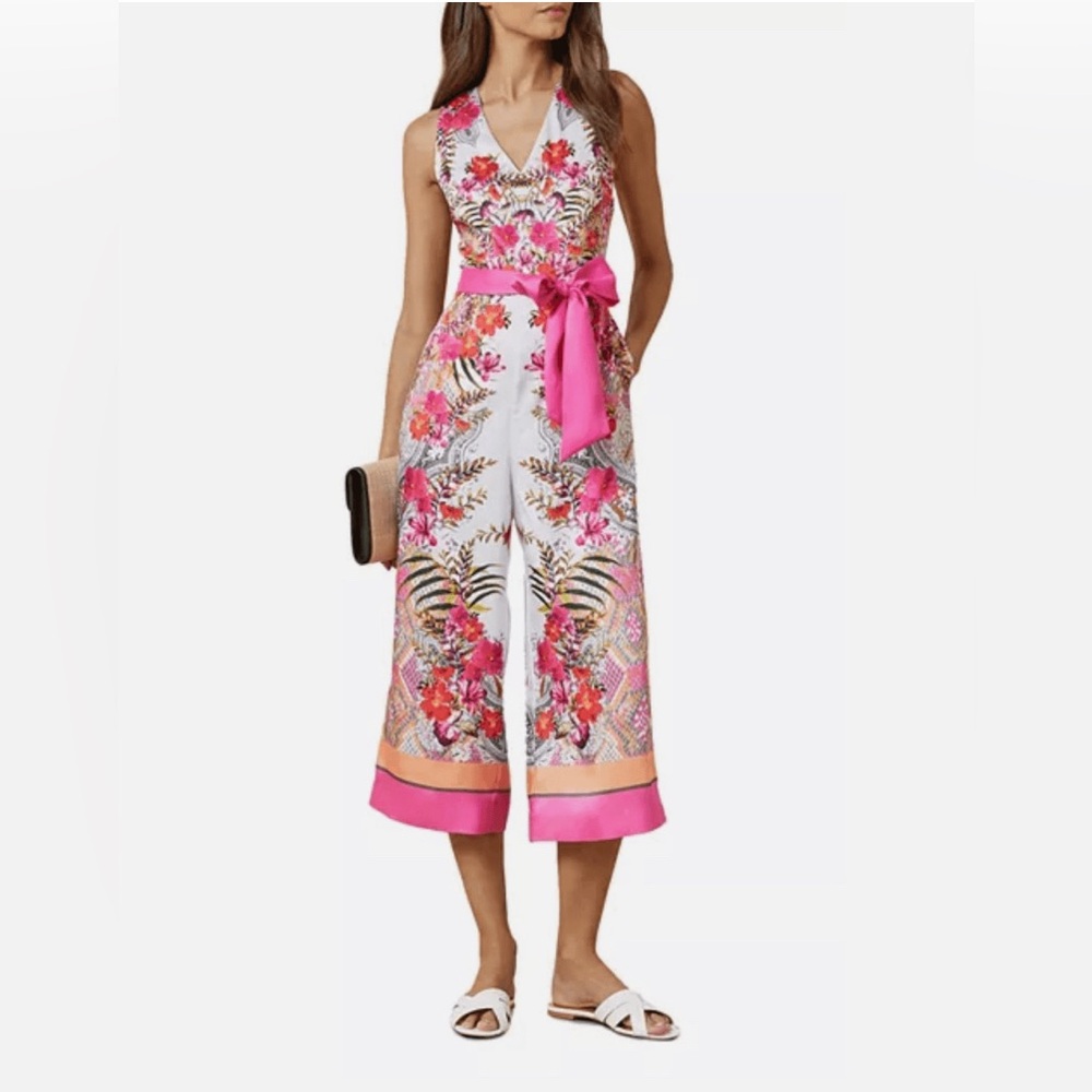 Ted Baker Floral Multicolor Jumpsuit